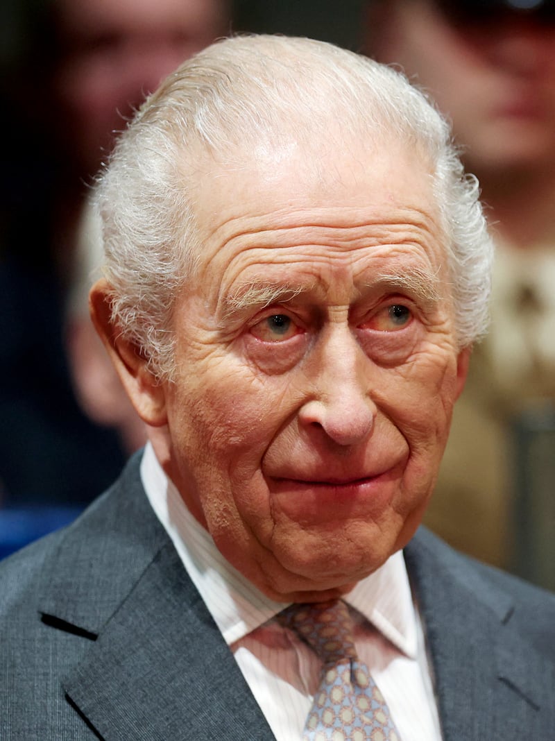 King Charles said 'the law must take its course'. Photograph: Phil Noble/PA Wire