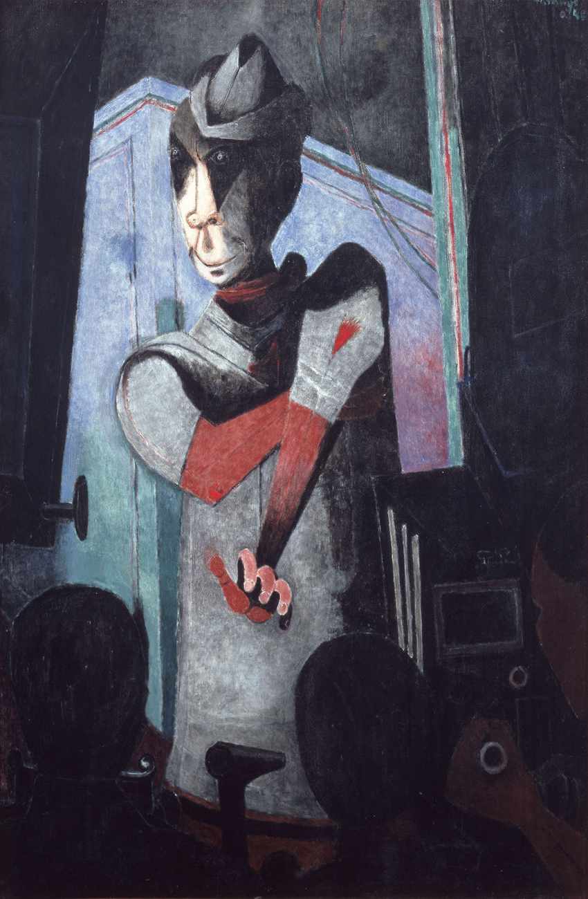 Portrait of Cantinflas actor Mario Moreno by Rufino Tamayo