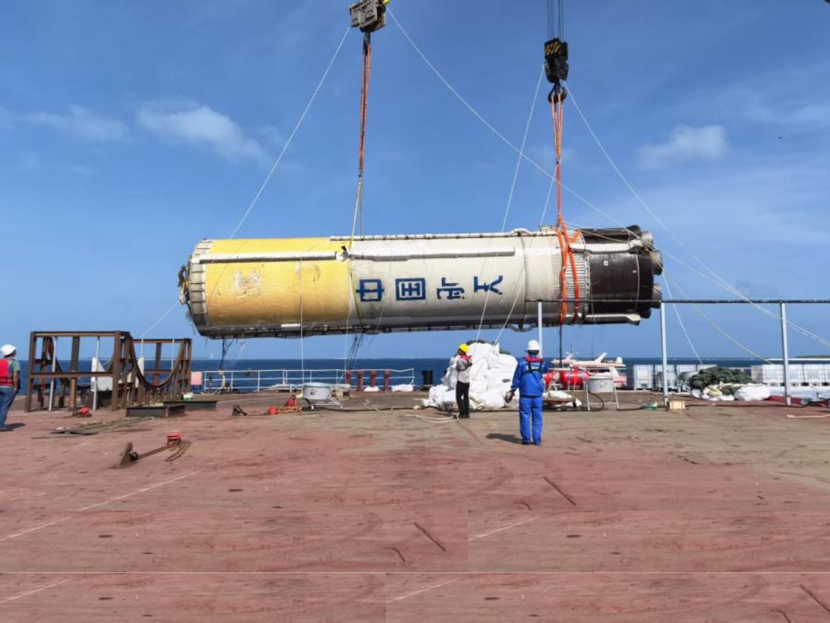 China achieves historic maritime recovery of Long March-10 rocket booster