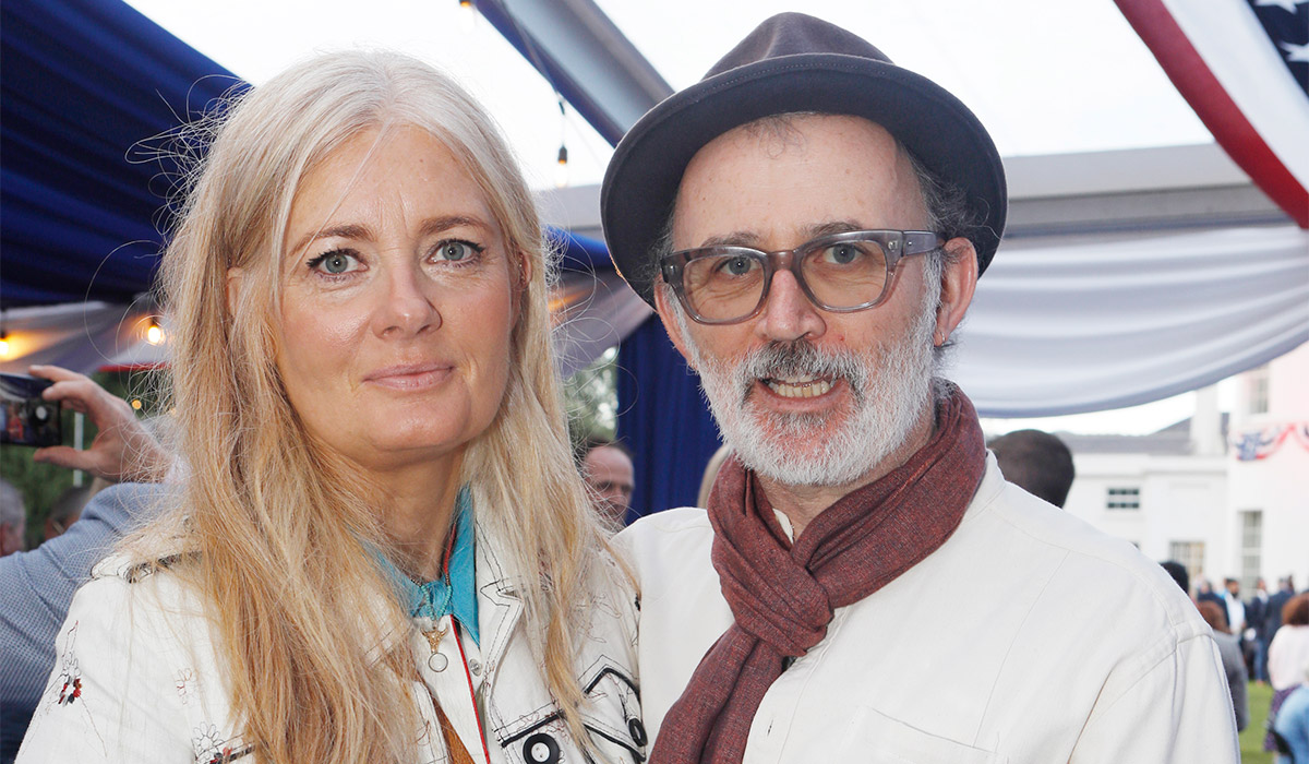 Tommy Tiernan and his wife Yvonne