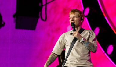 Ed Sheeran Performs at Sydney's Accor Stadium