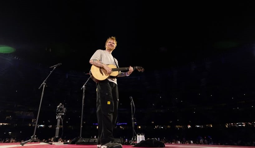Ed Sheeran Performs at Sydney’s Accor Stadium