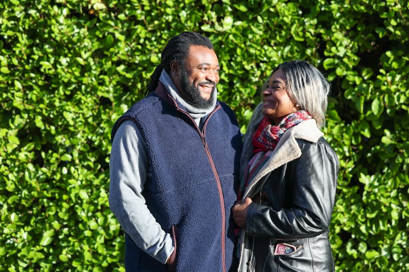 Zozo and Bobby's advice to other couples is simple and unsentimental. 'Honesty and communication,' Bobby says. 'No lies. Lies kill marriages.' Zozo agrees. Photograph: Enda O'Dowd 