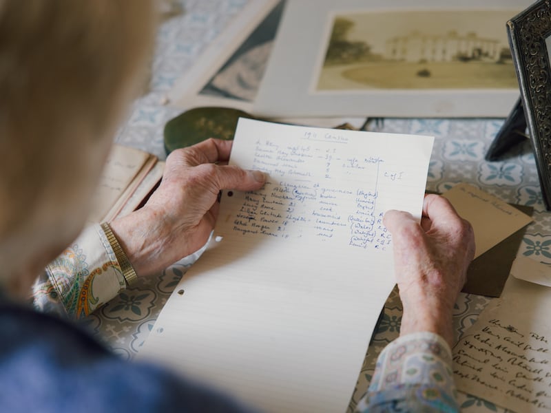 Petronelle Clifton Brown (84), Petronell's niece, at home near Cashel, Co Tipperary. Photograph: Dan Dennison
