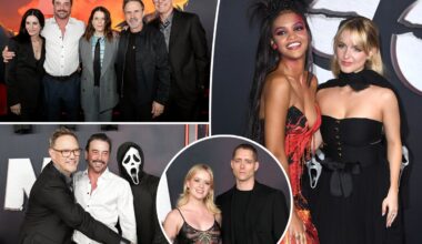 Neve Campbell, Courteney Cox, David Arquette and more