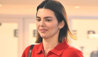 Kendall Jenner Styles Sheer Tights for Eye-Catching Vogue France