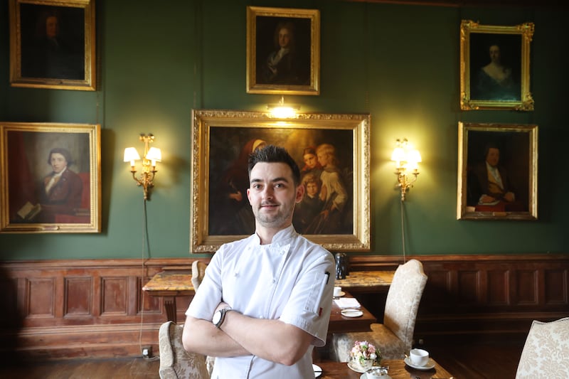 Aaron Duffy, executive chef at Castle Leslie estate. Photograph: Alan Betson