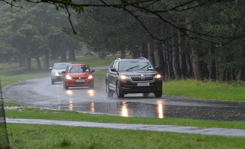 The RSA has urged people in Dublin, Waterford and Wicklow not to drive on Thursday. Photograph: Alan Betson