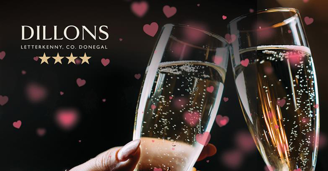 Valentine’s dining made special at Dillons 4* Hotel in the heart of Letterkenny