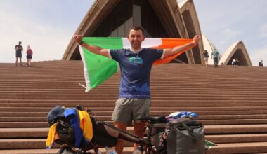 Irish man finishes 30,000km cycle from Roscommon to Australia – The Irish Times