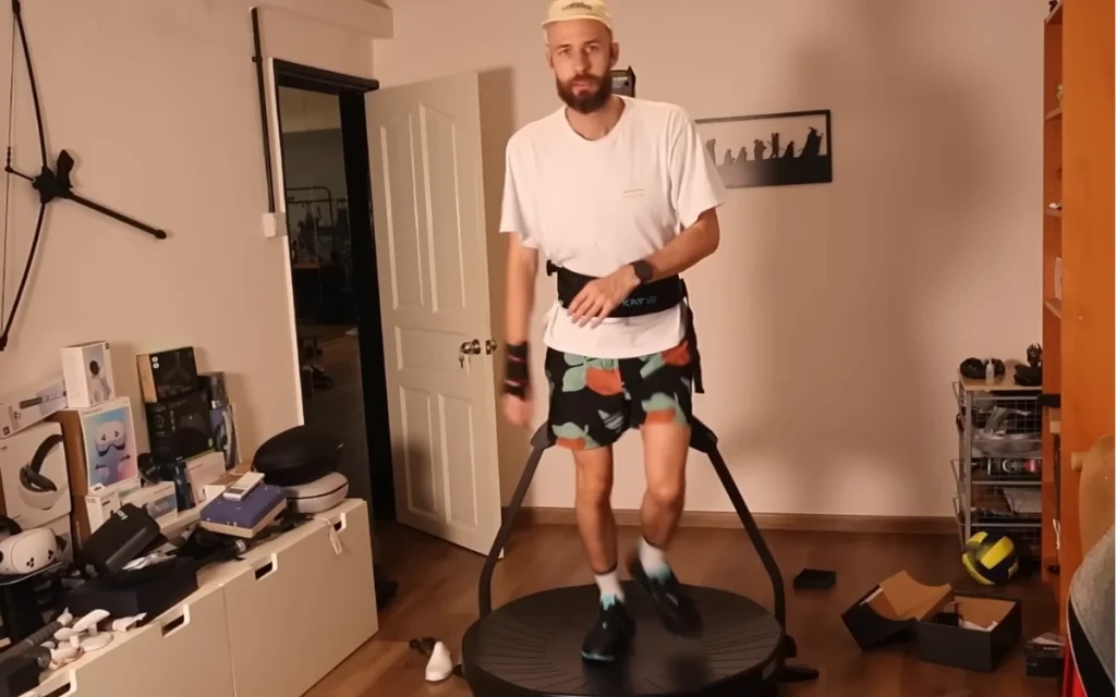 A VR treadmill turned Skyrim into a full-body quest when one gaming YouTuber decided to test immersion the hard way.