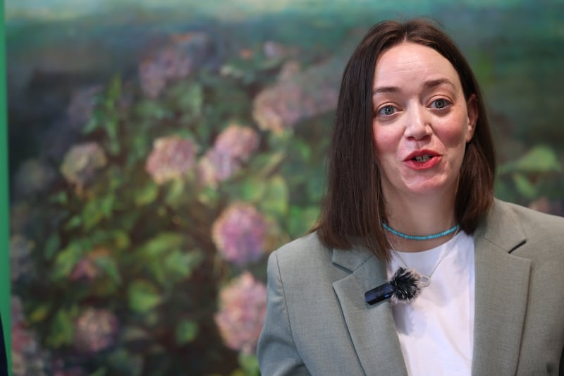 Green Party Dublin city councillor Janet Horner. Photograph: Dara Mac Dónaill






