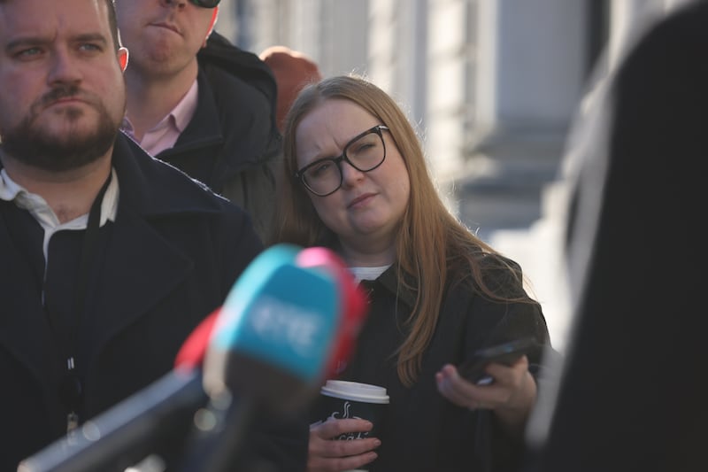 Jen Bray: ‘The hours in political journalism are crazy and the pressure is insane’. Photograph: Bryan O’Brien