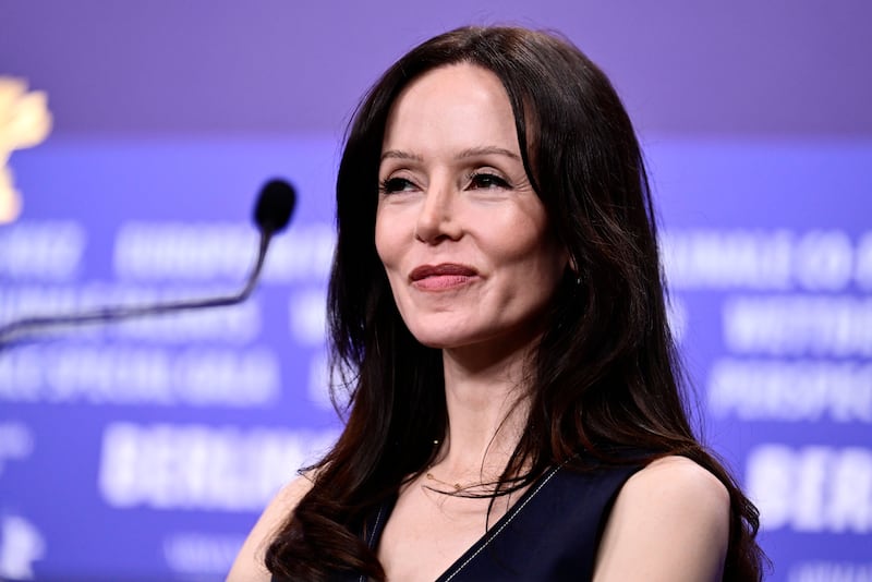 Northern Irish actor Valene Kane at a press conference for Everybody Digs Bill Evans during the Berlin Film Festival. Photograph: Fabian Sommer/EPA