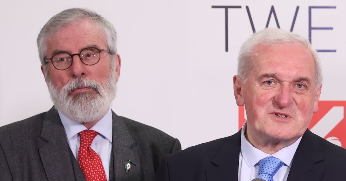 Palestinians need unified leadership, say Bertie Ahern and Gerry Adams – The Irish Times