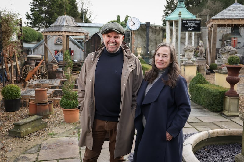 Geoff and Rosy Wilson are planning to retire after agreeing the sale of their business premises, just outside Dromore, Co Down.