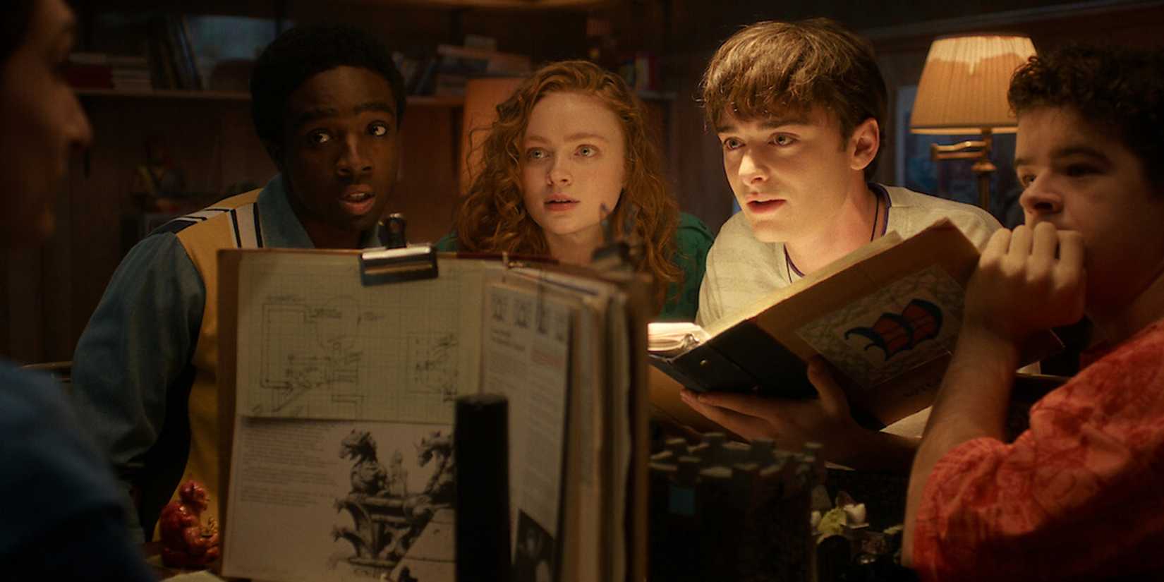 A D&D game in the Stranger Things finale