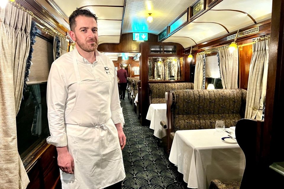 Chef Angelo Vagiotis of the Pullman at Glenlo Abbey Hotel and Estate in Galway. Photo: Lucinda O'Sullivan