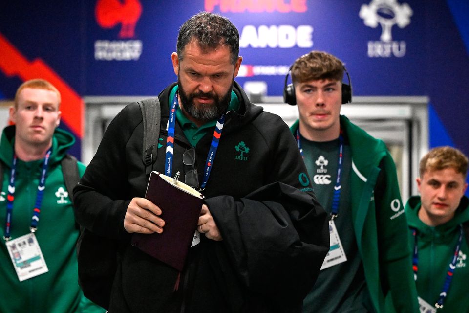 Ireland head coach Andy Farrell. Photo: Brendan Moran/Sportsfile