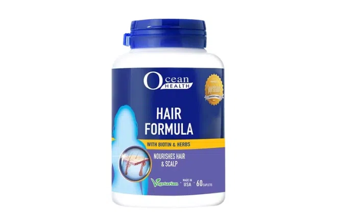 Best supplements for beautiful skin: Ocean Health Hair Formula, 60 Capsules