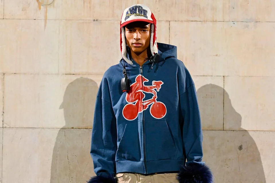 Jaden Smith in New York City on Feb. 13, 2026  Giovanni Giannoni/WWD via Getty