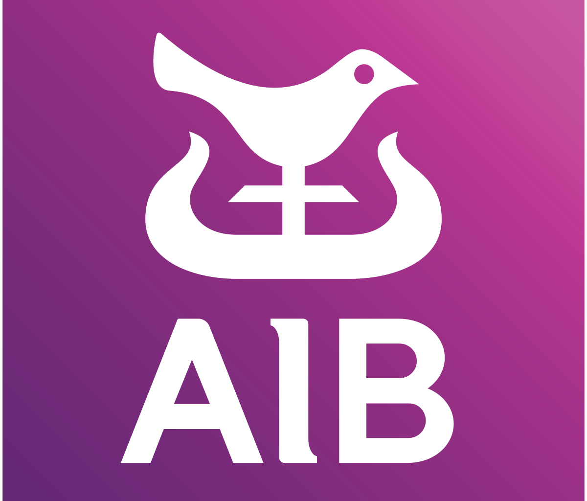 File photo of logo of AIB bank