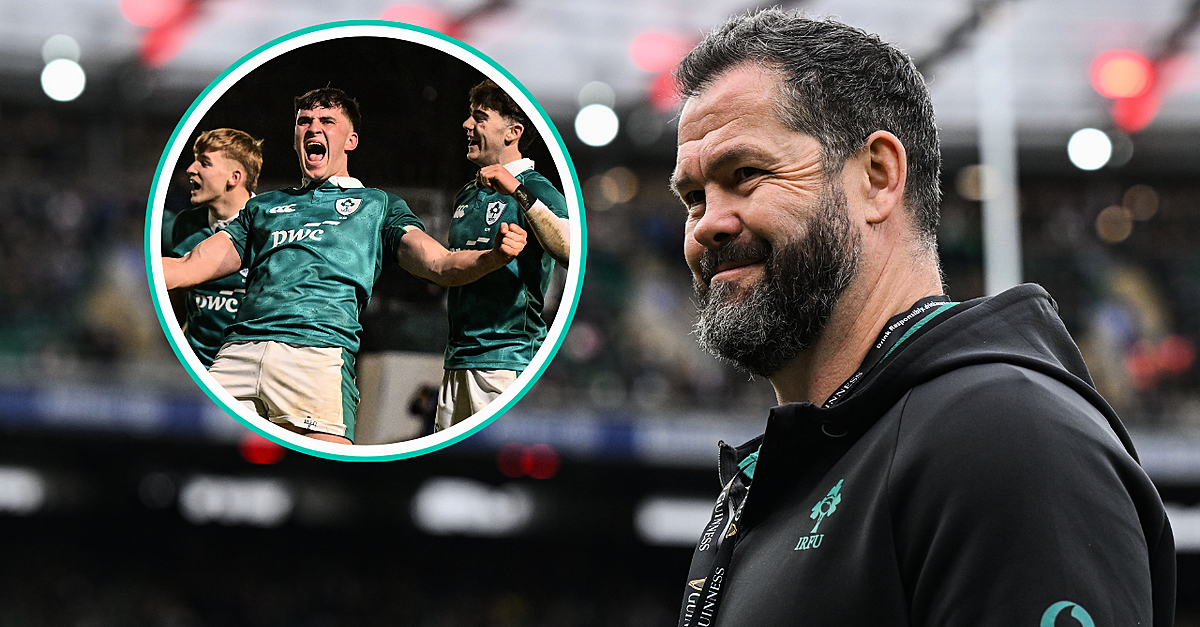Andy Farrell Gave Classy Mention To Ireland U20s After Huge Win Vs England