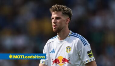 Anton Stach matches 25-year Leeds United record with Aston Villa stunner