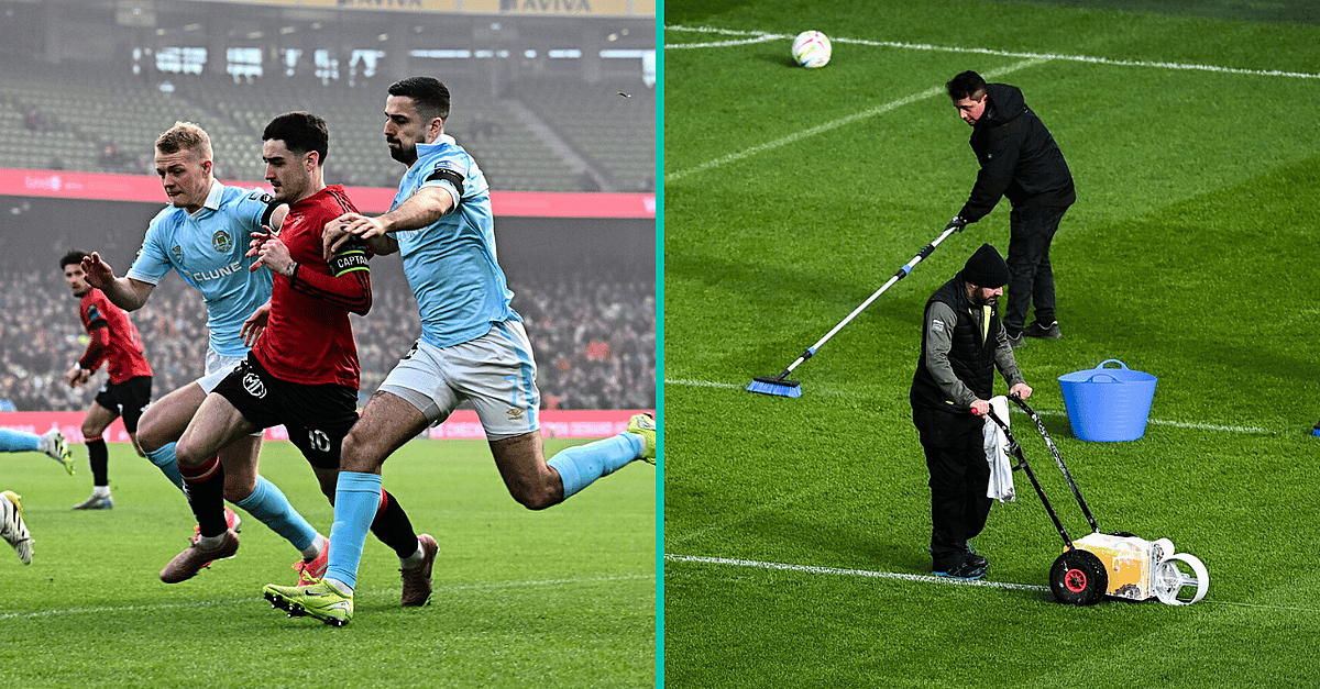 Aviva Organisers Made Correct Odd Error Before League Of Ireland Clash