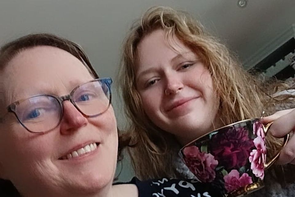 Karen Ivers with her daughter Jessica Keohane