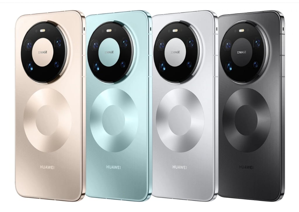 Huawei Technologies’ Mate 80 Pro Max model comes in four colours. Photo: Handout