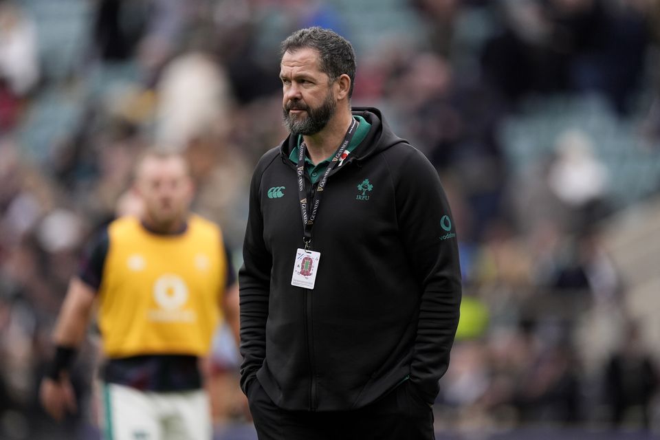 Ireland head coach Andy Farrell