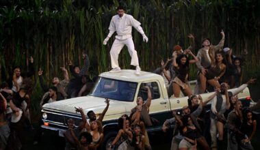 Bad Bunny Superbowl set design