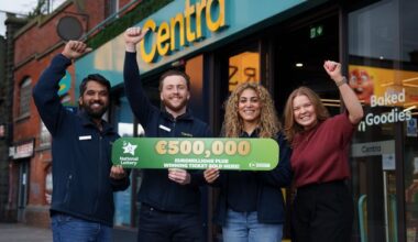 ‘Ticket was like the heaviest bit of paper’ – Dublin man claims €500,000 in EuroMillions draw