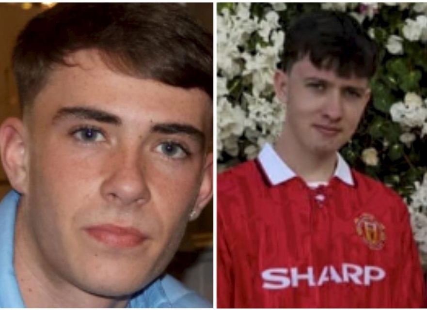 Daniel Cullen and Caoimhin Porter-McLoone. 