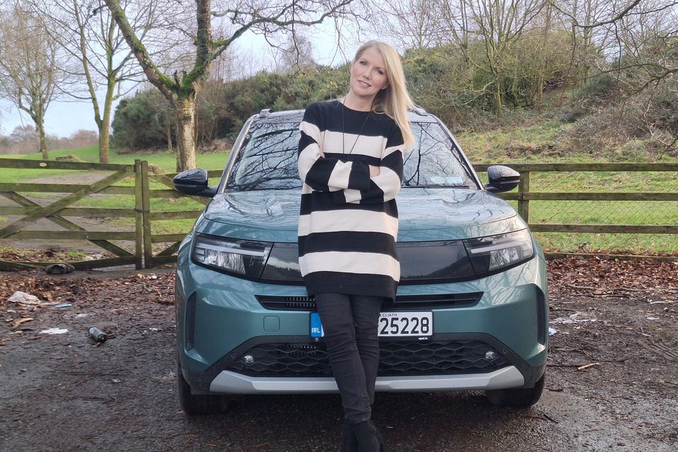 Geraldine Herbert test drives the Opel Frontera Hybrid GS 136hp. Photo: Paul Herbert-Kane