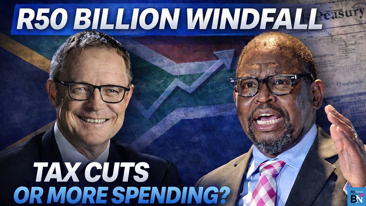 Roodt – R50bn windfall - will treasury cut taxes or feed the state?