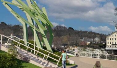 Former Brunswick bridge will live on through a new sculpture