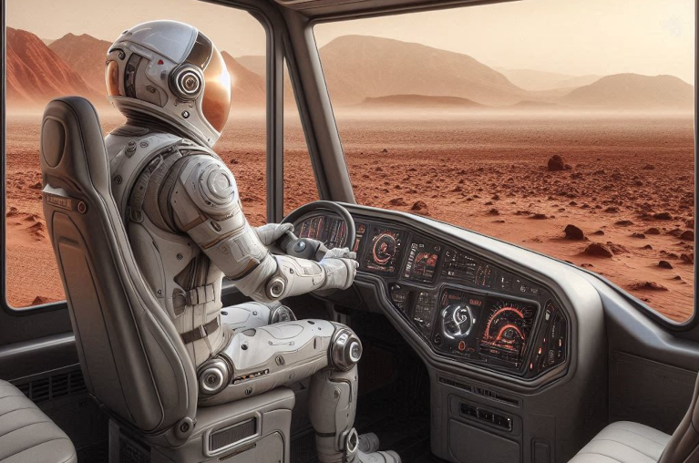 bus driver on Mars