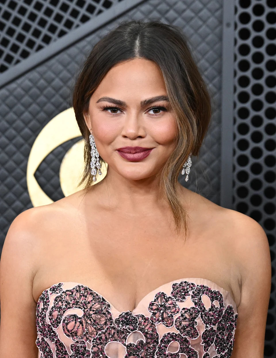 Chrissy Teigen on a red carpet