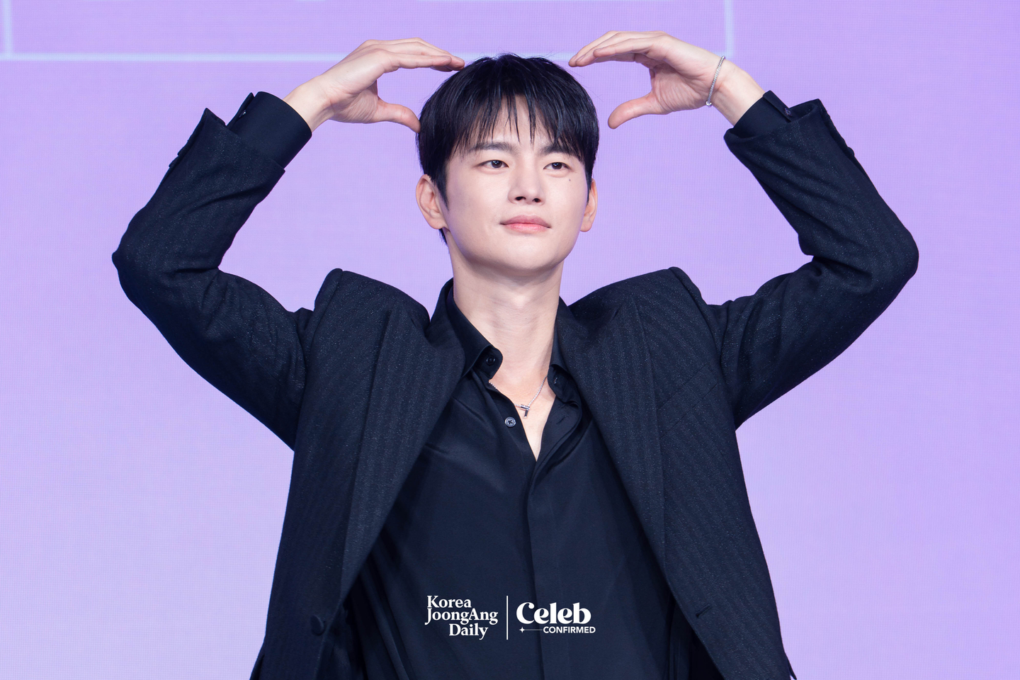 Actor Seo In-guk poses for a photo during a press conference for the Netflix original series “Boyfriend on Demand” at the JW Marriott Dongdaemun Square Seoul in central Seoul on Feb. 26. [DANIELA GONZALEZ PEREZ]