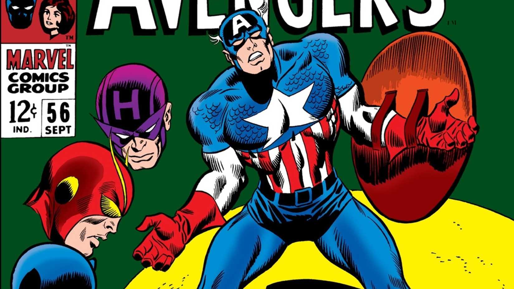 Cover of Avengers #56