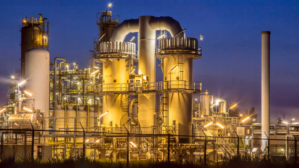 An industrial powerplant.