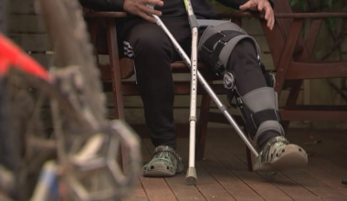 Cyclist 'run down' seriously injured by dirt biker in Wellington park