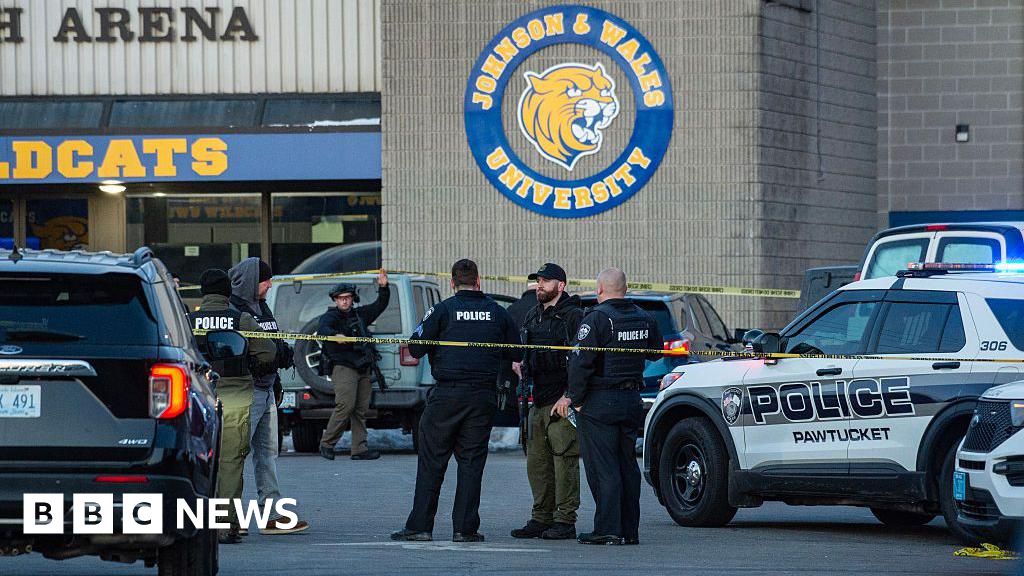 Police identify suspect in Rhode Island ice rink shooting - BBC