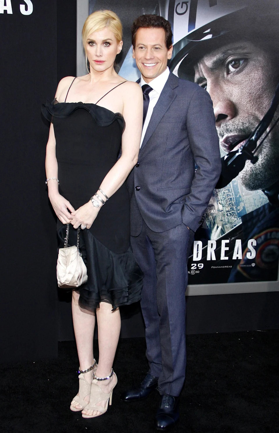 Alice Evans And Ioan Gruffudd At The World Premiere Of 'San Andreas'