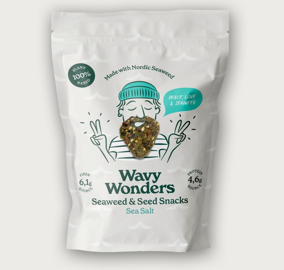 Wavy Wonders - the first project to feature the Ben Draws style