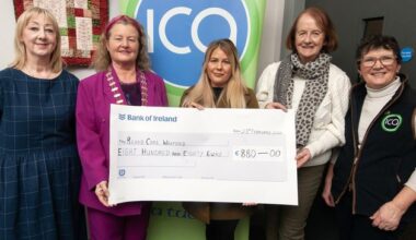 Ireland’s largest women’s association proud to handover fundraising cheques to three Wexford charities