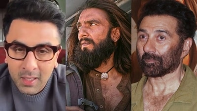 Ranbir Kapoor, Ranveer Singh and Sunny Deol
