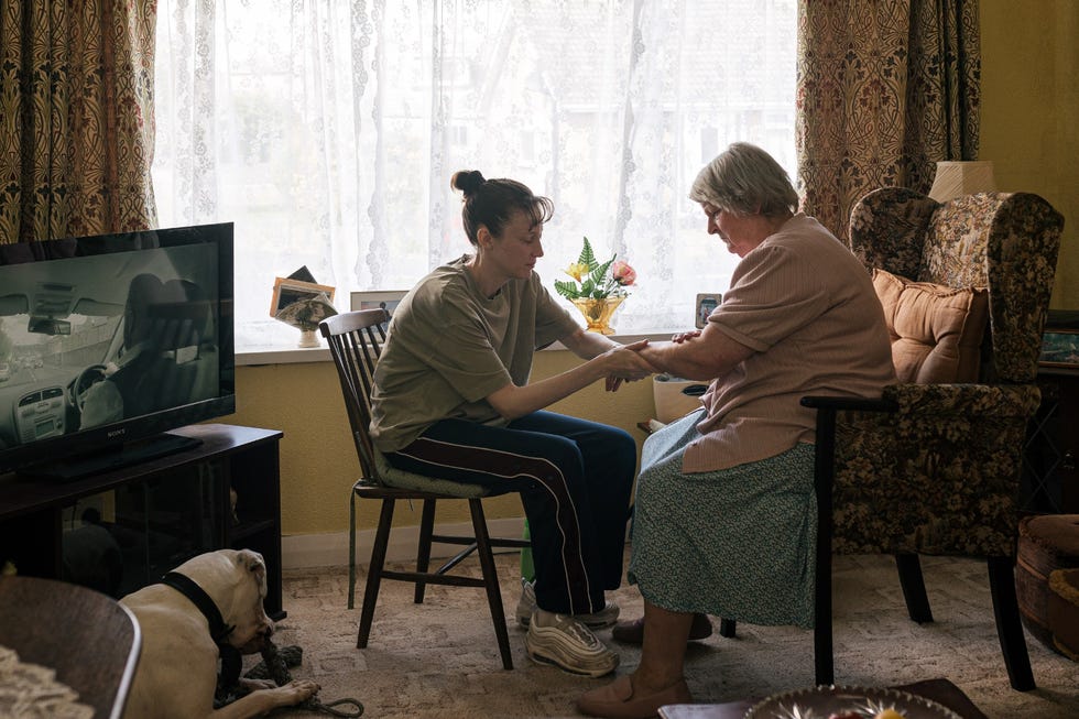 Andrea Riseborough and Brenda Blethyn in Dragonfly andrea riseborough and brenda blethyn in dragonfly